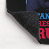 Bleiben Sie mit Präsident Trump, nachdem er schock Mousepad (Ecke)