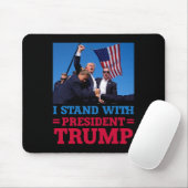 Bleiben Sie mit Präsident Trump, nachdem er schock Mousepad (Mit Mouse)