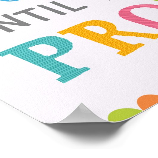 Bleiben Sie nicht stehen, bis Sie stolz auf das Wa Poster (Ecke)