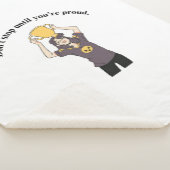 Bleiben Sie nicht stehen, bis Sie stolz sind Sherpadecke (3/4)