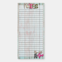 Bleiben Sie noch magnetischer Notepad