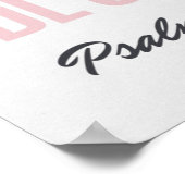 Bleiben Sie noch Psalm 46:10 Kinderzimmer Dekor Poster (Ecke)