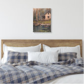 "Bleiben Sie" Option 2 Leinwanddruck (Insitu (Schlafzimmer))