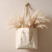 Bleiben Sie Save the Date im lustigen Minimalkalen Tragetasche