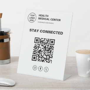 Bleiben Sie Verbunden Medical Clinic Gesundheits-L Sockelschild