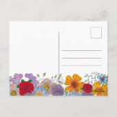 Bleiben Sie wie ein fragiles Motivierend Zitat Postkarte (Rückseite)