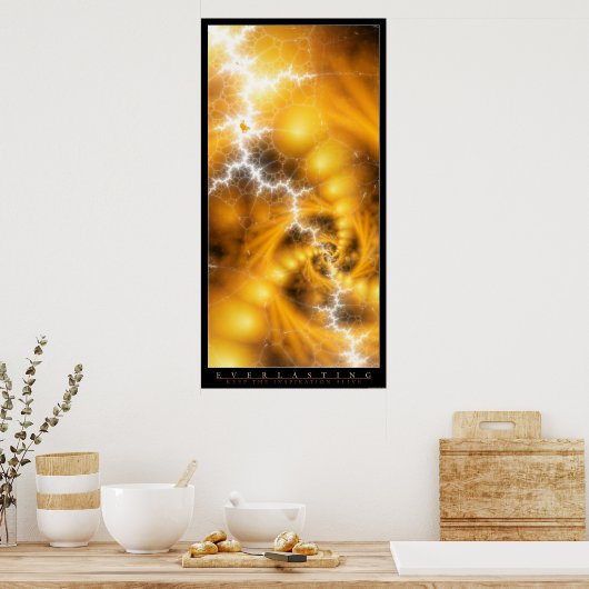 bleibend poster (Küche)