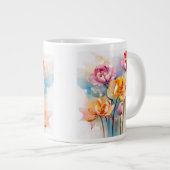 bleibende Blume Jumbo-Tasse (Vorderseite Rechts)