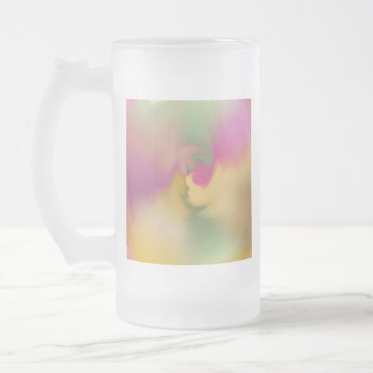 bleibende Drehung Mattglas Bierglas (Links)