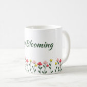 Bleibende Frühjahrs-Blumen-Tasse Kaffeetasse (VorderseiteRechts)