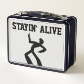 BLEIBENDE RETRO METAL LUNCHBOX (Rückseite)