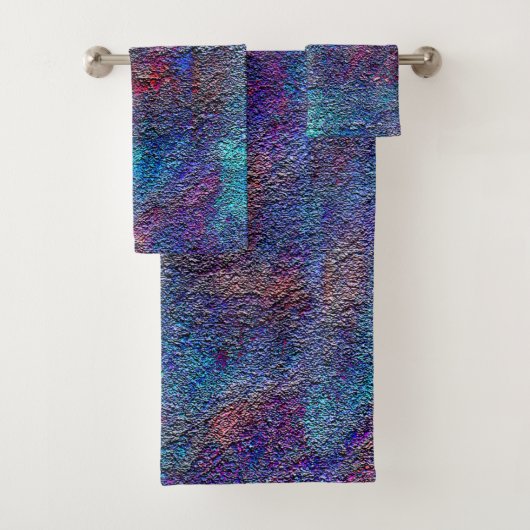 Bleibende Spritzer aus Zyanid und Rot Badhandtuch Set (Insitu)