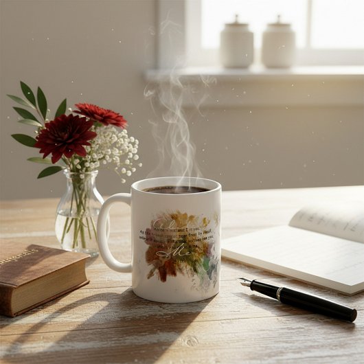 Bleibet in Mir Kaffeetasse