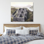Bleibt eines Inka-Palastes in Callo, Peru, von 'Le Leinwanddruck (Insitu (Schlafzimmer))