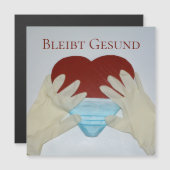 Bleibt Gesund - Magnetkarte (Vorne/Hinten)