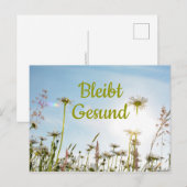 Bleibt Gesund - Postkarte (Vorne/Hinten)