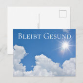 Bleibt Gesund - Postkarte (Vorne/Hinten)