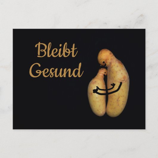 Bleibt Gesund - Postkarte (Vorderseite)