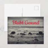 Bleibt Gesund - Postkarte (Vorne/Hinten)