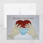 Bleibt Gesund - Postkarte (Vorne/Hinten)