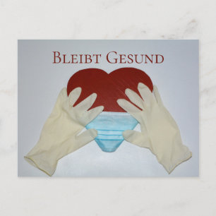 Bleibt Gesund - Postkarte