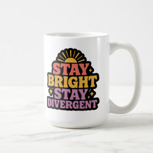 Bleibt hell, bleibt divergent kaffeetasse