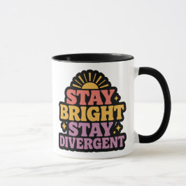 Bleibt hell, bleibt divergent tasse