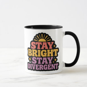 Bleibt hell, bleibt divergent tasse