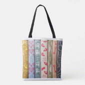 Bleibt ruhig und lest Jane Austen Tasche (Rückseite)