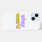 Bleibt seltsam Case-Mate iPhone hülle (Rückseite (Horizontal))