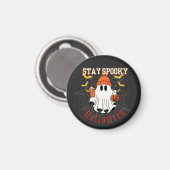 Bleibt spooky Geist Halloween Magnet (Vorderseite/Rückseite)