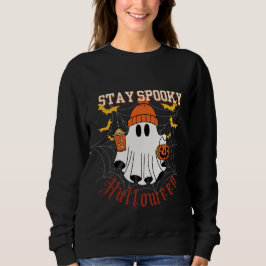Bleibt spooky Geist Halloween Sweatshirt
