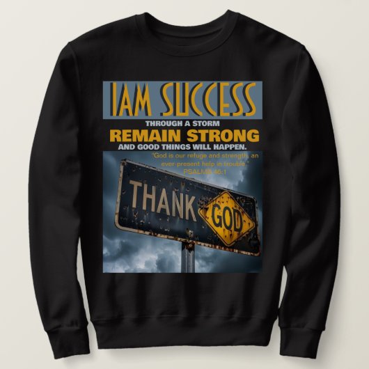 BLEIBT STARK SWEATSHIRT (Design vorne)