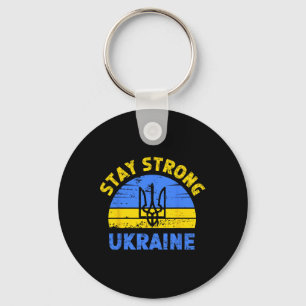 Bleibt stark Ukraine1 Schlüsselanhänger