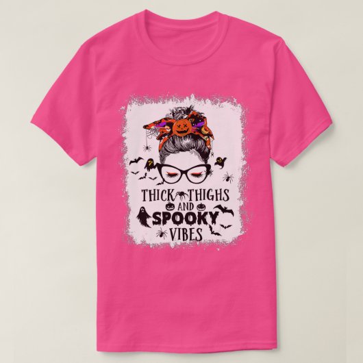 Bleiche dick Oberschenkel und unscharfe Anfälle Me T-Shirt (Design vorne)