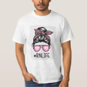 Bleiche Shirts Rosa Leopard (Vorderseite)
