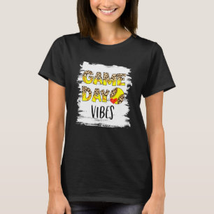 Bleiche Softball Game Day Vibes Softball Saison T-Shirt
