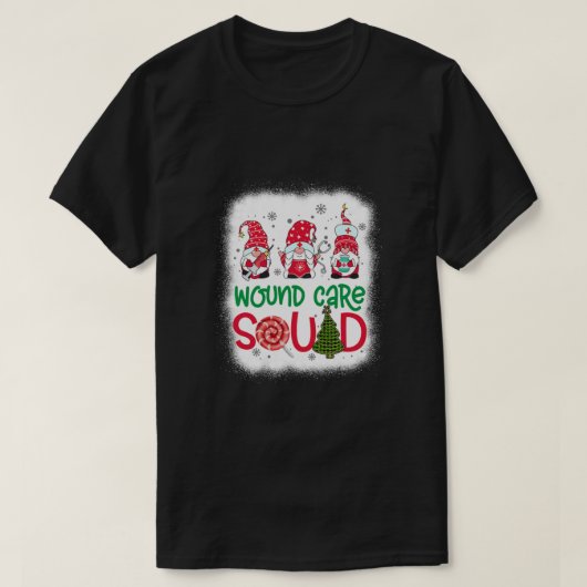 Bleichen Wound Care Squad Gnomies Krankenpflege We T-Shirt (Design vorne)