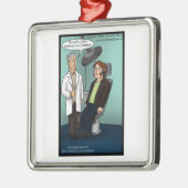 Bleichende BluethoothFunny Dentistry Ornaments Ornament Aus Metall (Links)