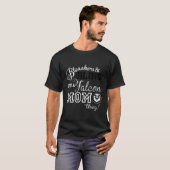 Bleicher und Bling Es ist eine Falken-Mama Sache! T-Shirt (Vorne ganz)