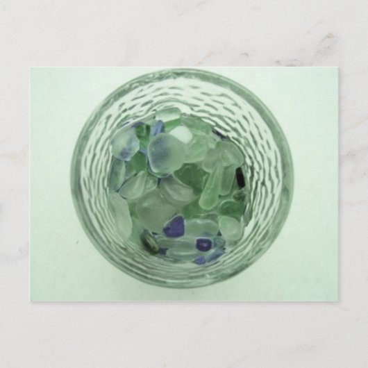 Bleichglas Postkarte (Vorderseite)