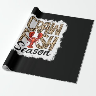Bleichkraut Season Leopard Crawfish Boil Geschenkpapier