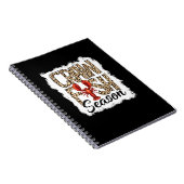 Bleichkraut Season Leopard Crawfish Boil Notizblock (Rechte Seite)