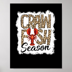 Bleichkraut Season Leopard Crawfish Boil Poster