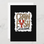 Bleichkraut Season Leopard Crawfish Boil Save The Date (Vorne/Hinten)