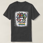 Bleichleopard Stolz Gaga LGBTQ Stolz Monat Matte T-Shirt (Design vorne)