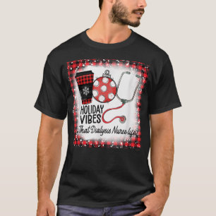 Bleichte Ferien Vibes & Dass Dialyse Krankenversic T-Shirt