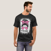 bleichte Sonnenblumen Mama T-Shirts für den Mutter (Vorne ganz)