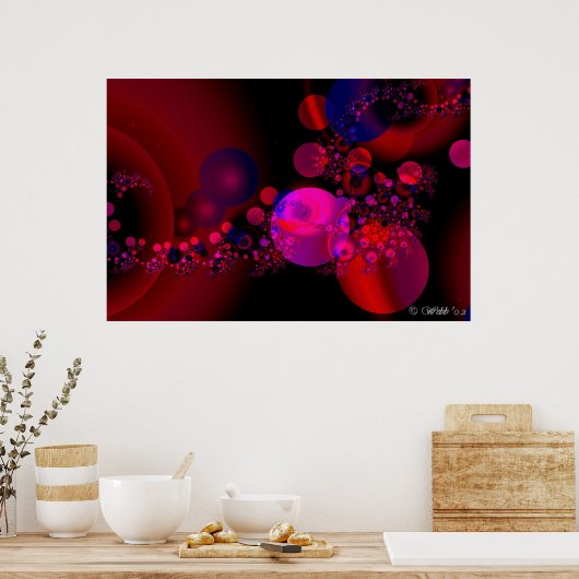 Bleichtigkeit Poster (Küche)