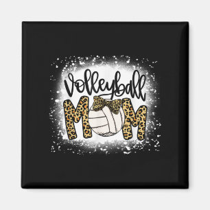 Bleichvolleyball Mama Leopard Fun Ball Mama Mothe Magnet